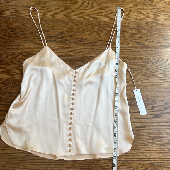NWT Are You Am I Kaede silk camisole in Blush - Picture 7 of 16